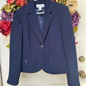 Jones New York Women's Dark Blue Blazer